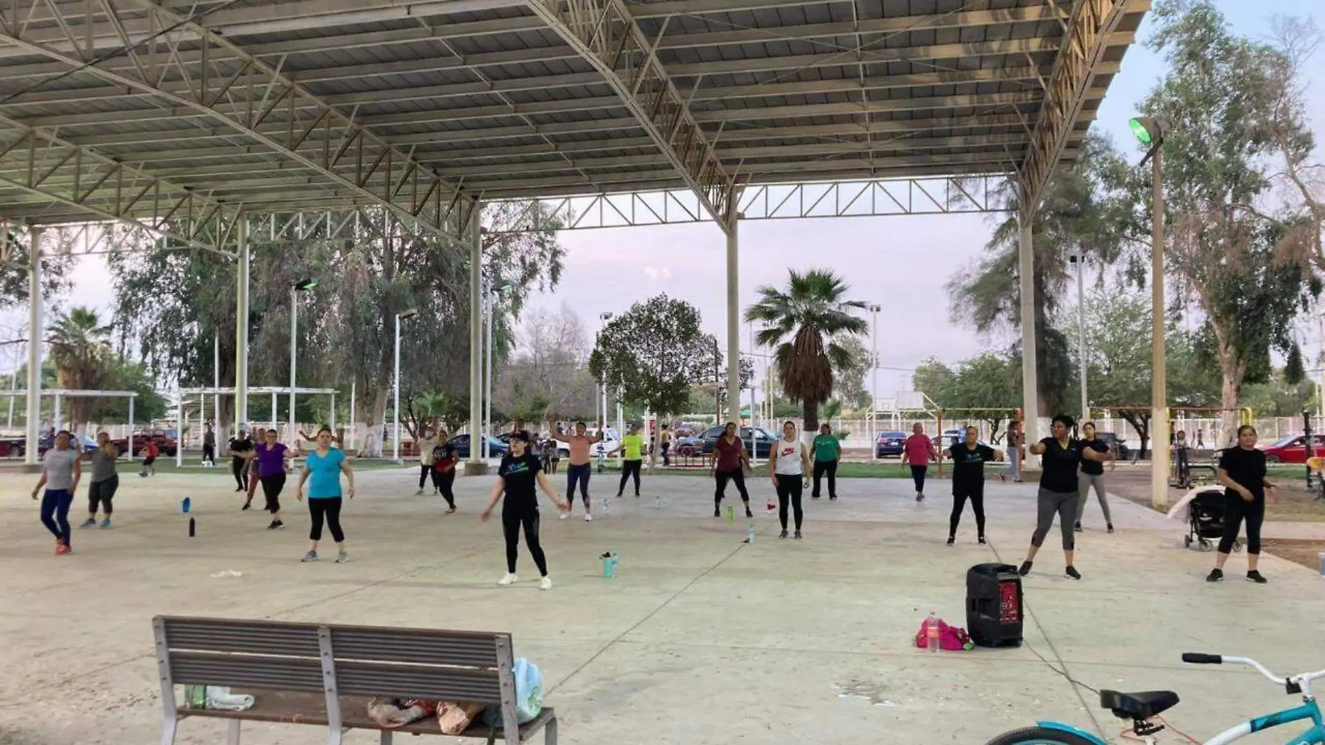 zumba en los parques